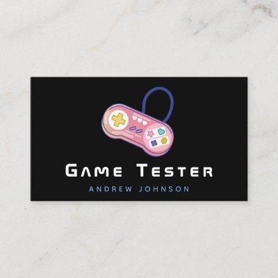 Game Tester Cute Retro Controller Gamer Developer
