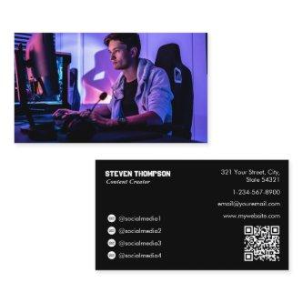 Game Tester Gamer Content Creator Full Photo