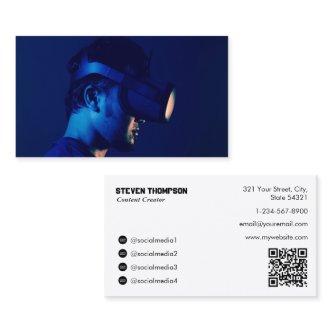 Game Tester Gamer Content Creator Full Photo White