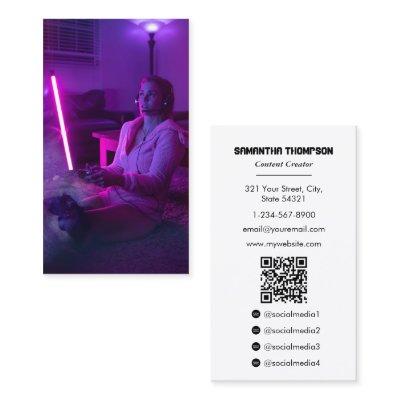 Gamer Game Tester Content Creator Full Photo