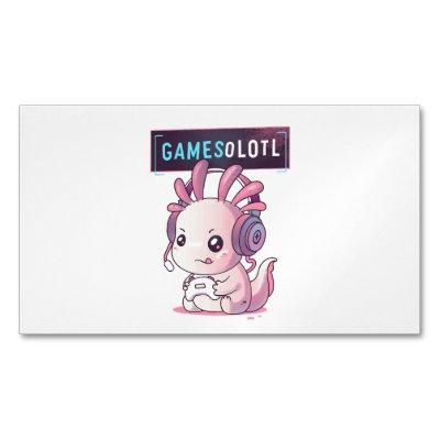 Gamesolotl - Axolotl Gamer  Magnet