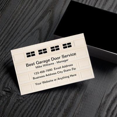 Garage Door Services Simple