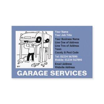 Garage Services Cartoon