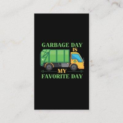 Garbage Day Kids Garbage Truck Trash Recycling