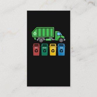 Garbage Truck Kids Boys Recycling Truck