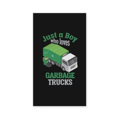 Garbage Truck loving Boy Toddler Cool Recycling