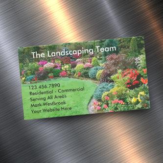 Garden Landscaping Services  Magnet