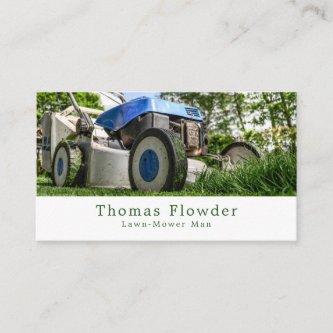 Garden Lawn-Mower, Gardener, Horticulturist