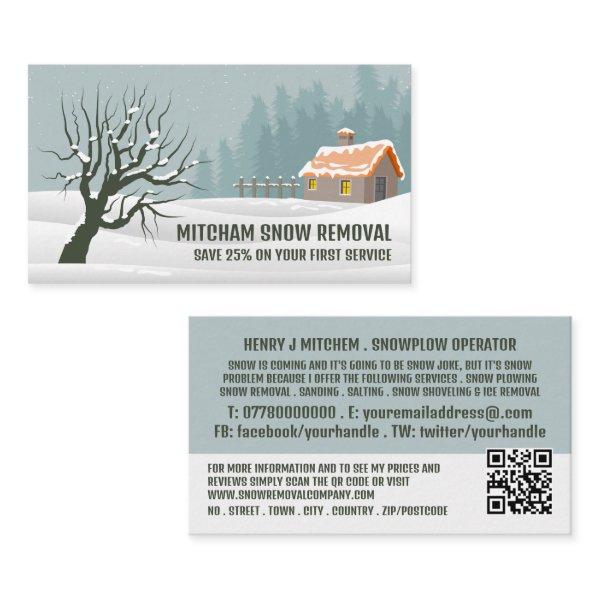 Garden Snow, Snow Removal Company Advertising