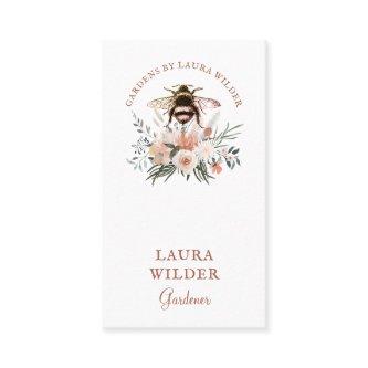 Gardener Honey Bee Blush Peach Pink Floral