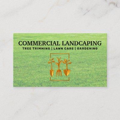 Gardening Tools Logo | Grass | Landscaping