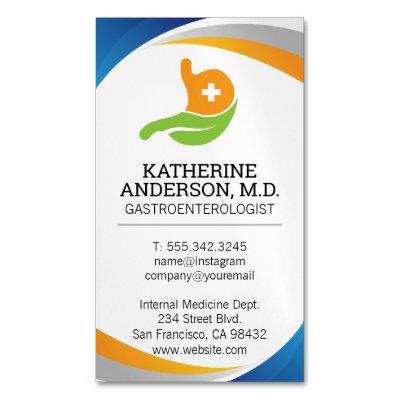 Gastroenterologist Logo | Internal Medicine  Magnet