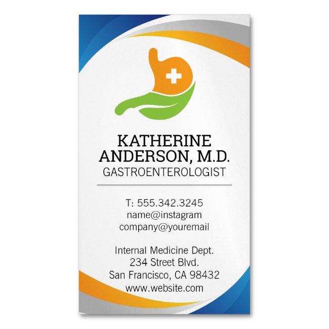 Gastroenterologist Logo | Internal Medicine  Magnet