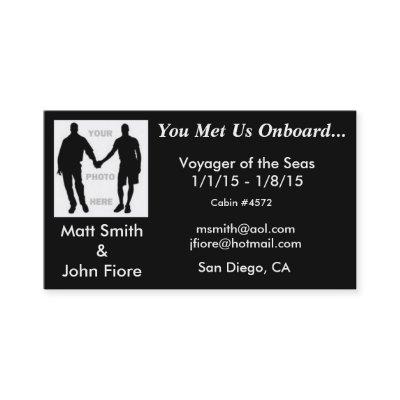 Gay Cruise Card (no back)