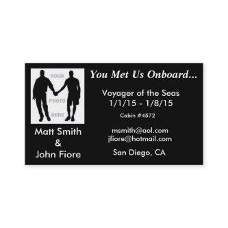 Gay Cruise Card (with back)