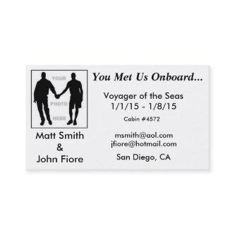 Gay Cruise Card (with back)