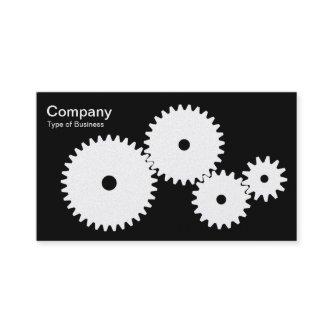 Gears - White on Black (Platinum)