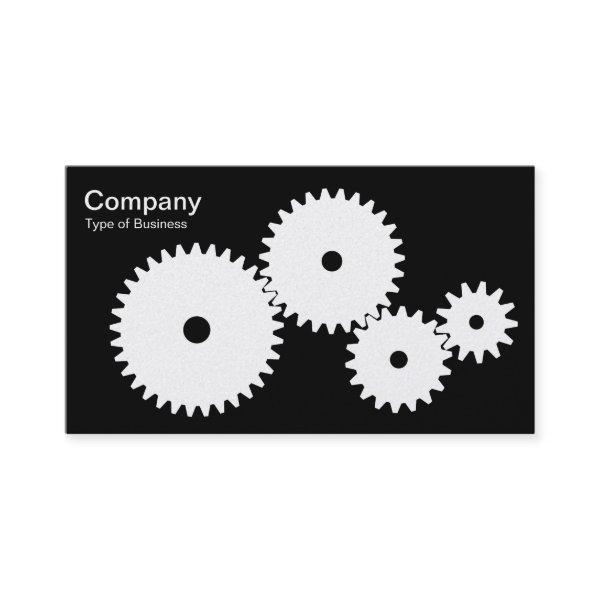 Gears - White on Black (Platinum)