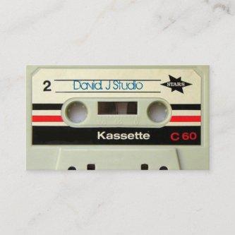Geeky nerdy 1980s cassette retro cassette tape