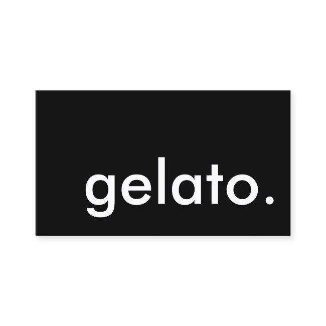 gelato. (color customizable)
