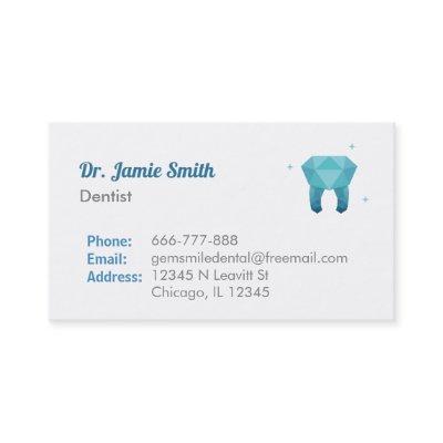 Gem Tooth Logo Dentist