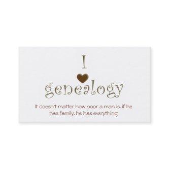 Genealogy Researcher, Customizable