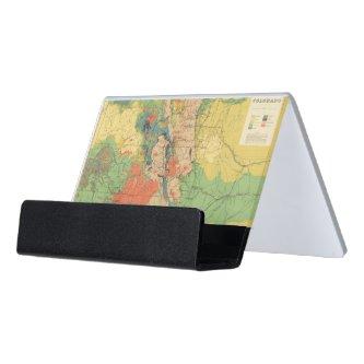 General Geological Map of Colorado Desk  Holder
