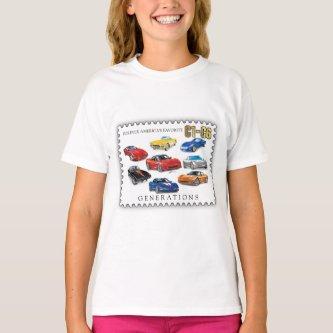 GENERATION OF VETTES C-1 TO C-6 T-Shirt