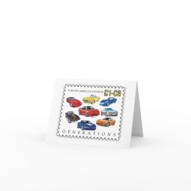 GENERATIONS OF AUTOMOBILE ART INVITATION