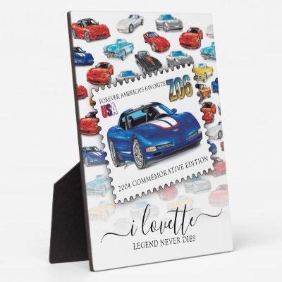 GENERATIONS OF AUTOMOBILE ART PLAQUE