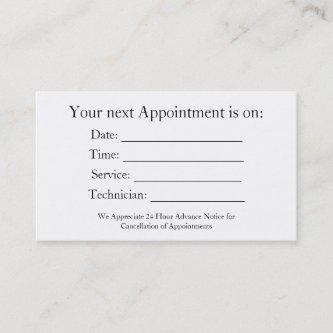 Generic Appointment Reminder