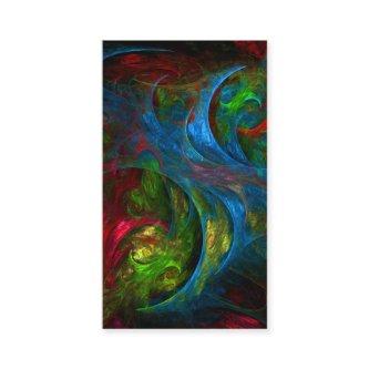 Genesis Blue Abstract Art