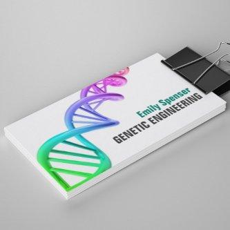 Genetic Testing - Gene Research Bold Text