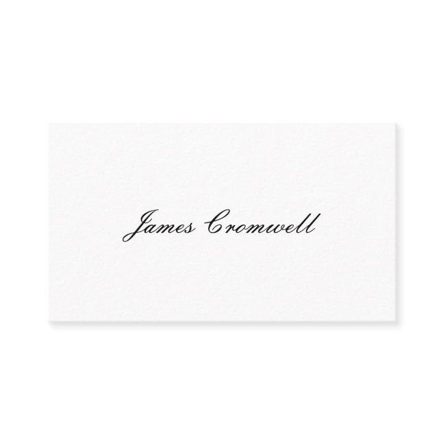 Gentleman's Victorian Calling Cards
