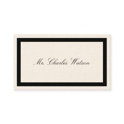 Gentleman's Victorian Calling Cards