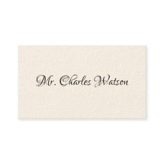 Gentleman's Victorian Calling Cards