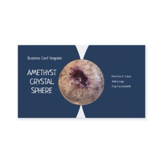 Geode Sphere Amethyst Crystal