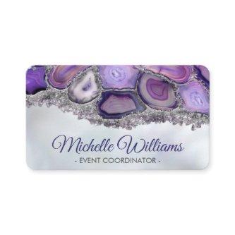 Geodes crystals  - Purple and Violet