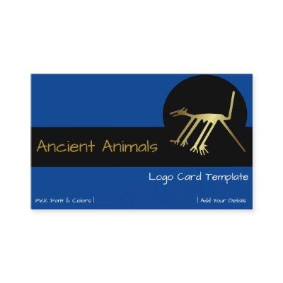 Geoglyphs Peru Ancient Animal Logo