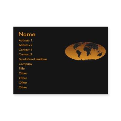 Geographic Profile Card