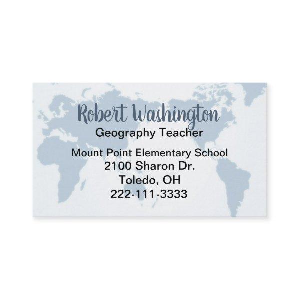 Geography Teachers
