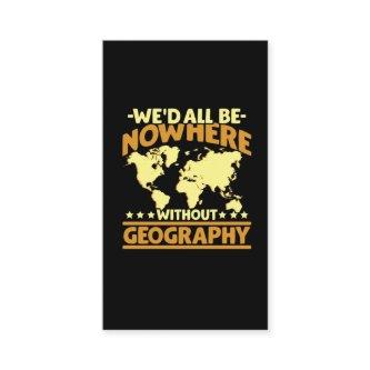 Geography World Map Geographic Planet Geographer
