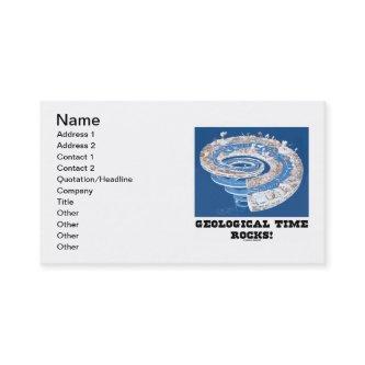 Geological Time Rocks! (Geological Age Spiral)