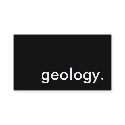 geology.