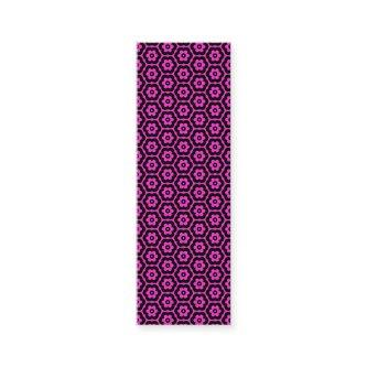 Geometric 280514 (03) - Black on Hot Pink Mini