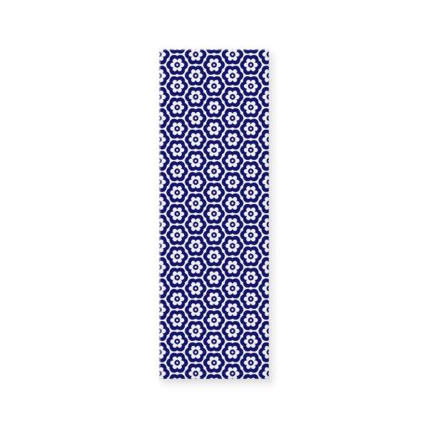 Geometric 280514 (03) - Deep Navy on White Mini