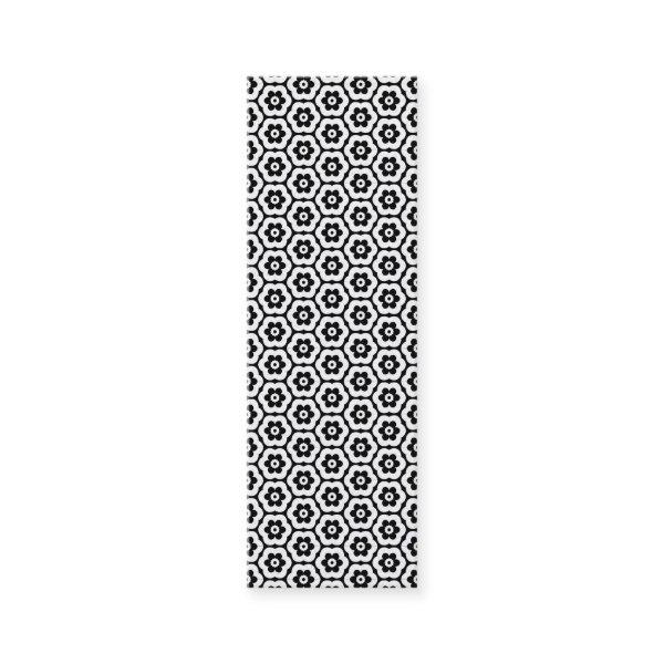 Geometric 280514 (03) - White on Black (Gold) Mini