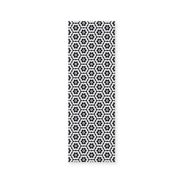 Geometric 280514 (03) - White on Black Mini