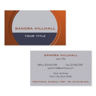 Geometric Modern Metallic any Text and Color