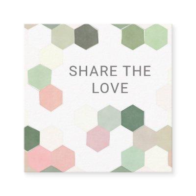 geometric pattern pastel modern Loyalty Card